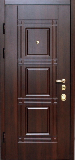 Стальные двери МДФ шпон МД-15